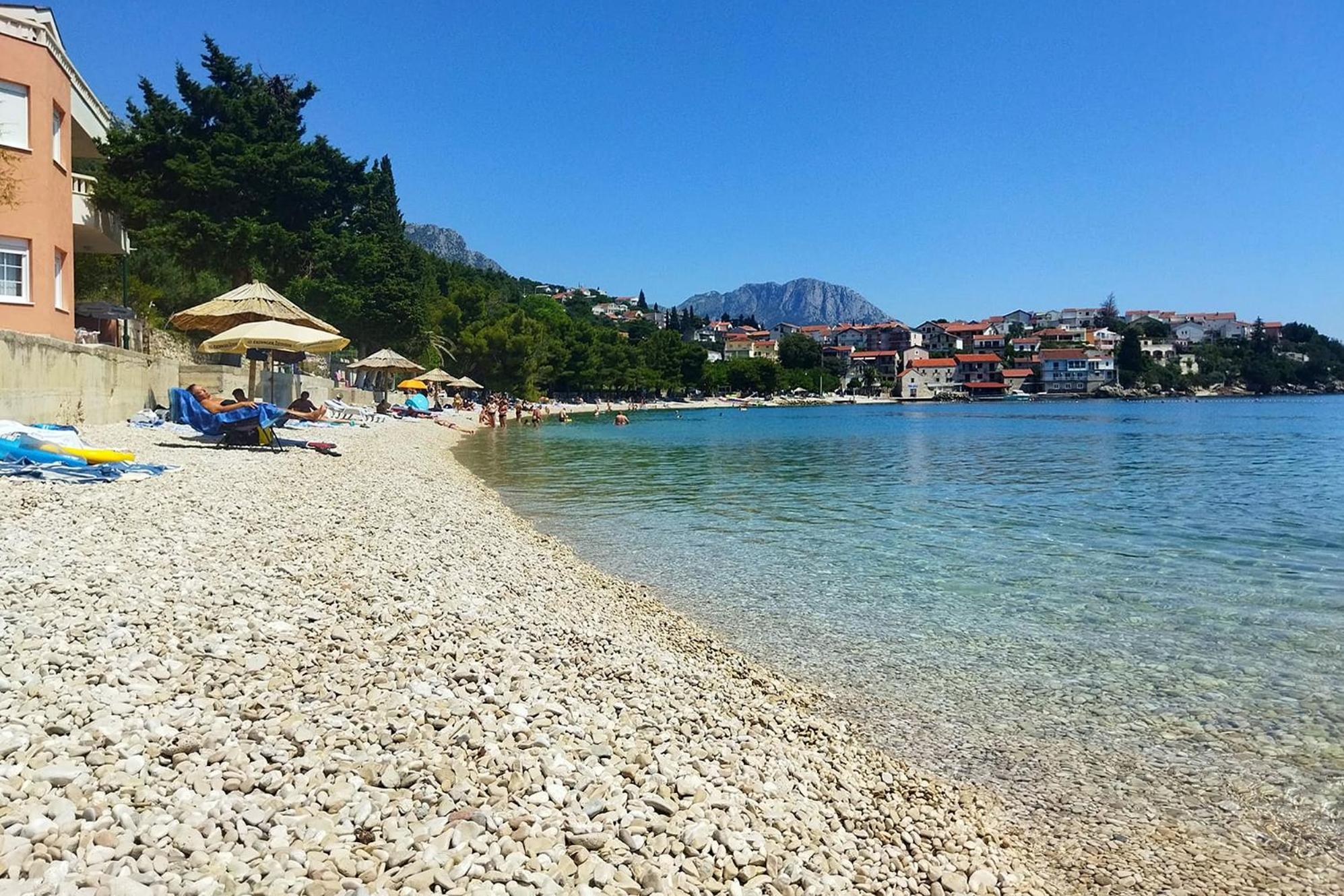 Apartments with a parking space Podaca, Makarska - 15748 Bagian luar foto